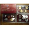 Image 1 : 2010 US SILVER PROOF SET (WITH BOX) 14 PIECES