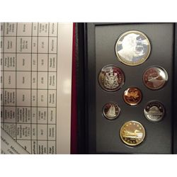 1995 CANADA DOUBLE DOLLAR PROOF SET HUDSON'S BAY