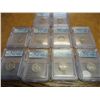 Image 2 : 10 ASSORTED ICG BUFFALO NICKEL SLABS