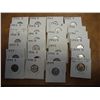 Image 1 : 26 ASSORTED MERCURY DIMES DATE RANGE1916-1945