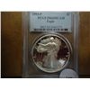 Image 1 : 1993-P AMERICAN SILVER EAGLE PCGS PR69 DCAM