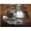 Image 1 : COIN CUBE WITH 10 (UNC) 1964 SILVER ROSY DIMES