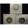 Image 1 : 1894-O,09 & 14 BARBER QUARTERS