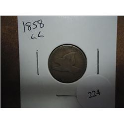 1858 (LARGE LETTER) FLYING EAGLE CENT