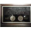 Image 1 : 2 STANDING LIBERTY QUARTERS (AS SHOWN) IN CASE