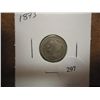 Image 1 : 1873 THREE CENT PIECE (NICKEL)