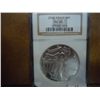 Image 1 : 2000 AMERICAN SILVER EAGLE NGC MS69