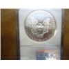 Image 2 : 2000 AMERICAN SILVER EAGLE NGC MS69