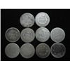 Image 2 : 10 ASSORTED 1850'S SEATED LIBERTY DIMES