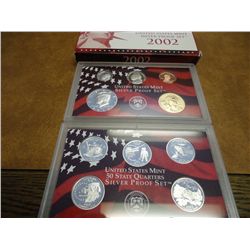 2002 US SILVER PROOF SET (WITH BOX)