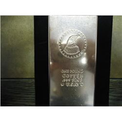 1 POUND COPPER BAR (EAGLE)