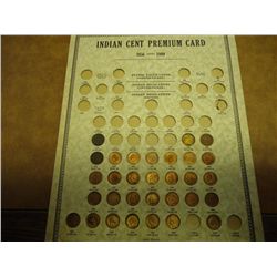 INDIAN CENT PREMIUM CARD SEE DESCRIPTION