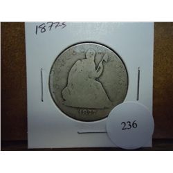 1877-S SEATED LIBERTY HALF DOLLAR