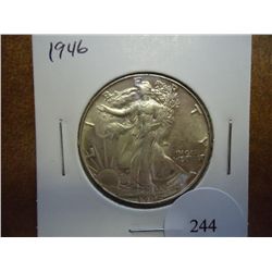 1946 WALKING LIBERTY HALF DOLLAR (EXTRA FINE)