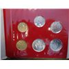 Image 2 : 1981 VATICAN PROOF SET 6 COINS SOME SILVER