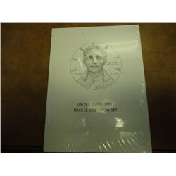 2009 US BRAILLE EDUCATION SET (UNC) SILVER DOLLAR