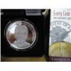 Image 1 : 1 TROY OZ .999 FINE SILVER ROUND RONALD REAGAN PF