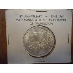 1921 MORGAN SILVER DOLLAR ADVERTISING PIECE (UNC)