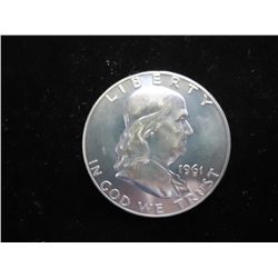 1961 FRANKLIN HALF DOLLAR GEM PROOF