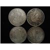 Image 2 : 1931,38,41 & 44 GREAT BRITAIN SILVER HALF CROWNS