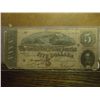 Image 1 : 1864 CONFEDERATE STATES OF AMERICA $5