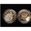 Image 2 : 2-2009 BARAK OBAMA INAUGURATION TOKENS (UNC)