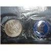 Image 2 : 1973-S IKE SILVER DOLLAR (UNC) (BLUE PACK)