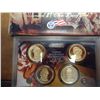 Image 1 : 2010 US PRESIDENTIAL DOLLAR PROOF SET WITH BOX