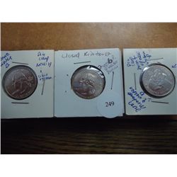 31 ASSORTED QUARTERS (UNC) WITH MINOR