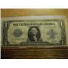 Image 1 : 1923 LARGE SIZE $1 SILVER CERTIFICATE