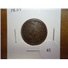 Image 1 : 1834 US HALF CENT PUNCH MARK & BENT (VERY FINE)