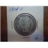 Image 1 : 1914-S BARBER HALF DOLLAR (VERY GOOD)