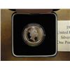 Image 2 : 1991 UNITED KINGDOM SILVER PROOF 1 POUND COIN