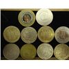 Image 2 : 10 ASSORTED $1 CASINO TOKENS
