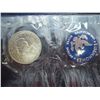 Image 2 : 1971-S IKE SILVER DOLLAR (UNC) (BLUE PACK)