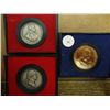 Image 1 : 3 US MINT AMERICAS 1ST MEDALS 1972 BICENTENNIAL,