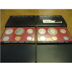 1975 & 76 US PROOF SETS (WITH BOXES)