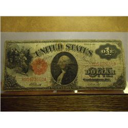 1917 LARGE SIZE US $1 LEGAL TENDER NOTE