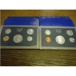 1969 & 71 US PROOF SETS (WITH BOXES)