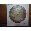 Image 1 : 1891-CC MORGAN SILVER DOLLAR