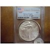 Image 1 : 2005 AMERICAN SILVER EAGLE PCGS MS69 1ST STRIKE