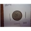 Image 1 : 1874 THREE CENT PIECE (NICKEL)