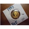 Image 1 : 1999 GIBRALTAR 1/25 OZ GOLD PROOF COIN 999.9