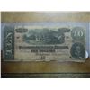 Image 1 : 1864 CONFEDERATE STATES OF AMERICA $10 NOTE