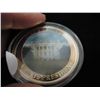 Image 2 : JFK DOLLAR SIZE TOKEN HOLOGRAMED PROOF