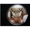 Image 3 : JFK DOLLAR SIZE TOKEN HOLOGRAMED PROOF