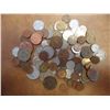 Image 1 : APPROX 1 POUND OF ASSORTED FOREIGN COINS