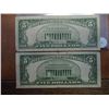 Image 2 : 1953 $5 SILVER CERTIFICATE & 63 $5 US NOTE