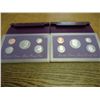 Image 1 : 1988 & 89 US PROOF SETS (WITH BOXES)
