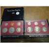 Image 1 : 1980 & 81 US PROOF SETS 1980 NO BOX